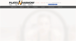 Desktop Screenshot of pilatesnharmony.com